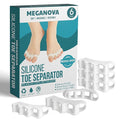 6 pcs Toe Separators for Men and Women – Gel Toe Spacers,toe Spreaders & toeStraighteners, Correct Bunion & Hammer Toes, Foot Alignment Aid, Pain Relief, Regular Size