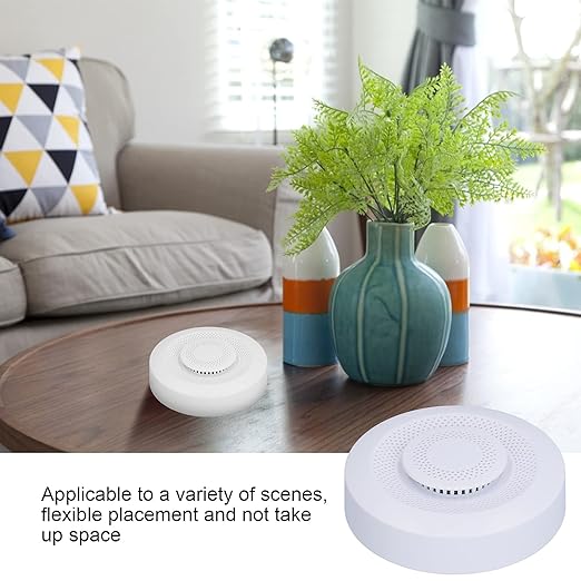 WiFi Smart Air Quality Monitor, VOC, Carbon Dioxide, Temperature Humidity Detector for Home, 5V