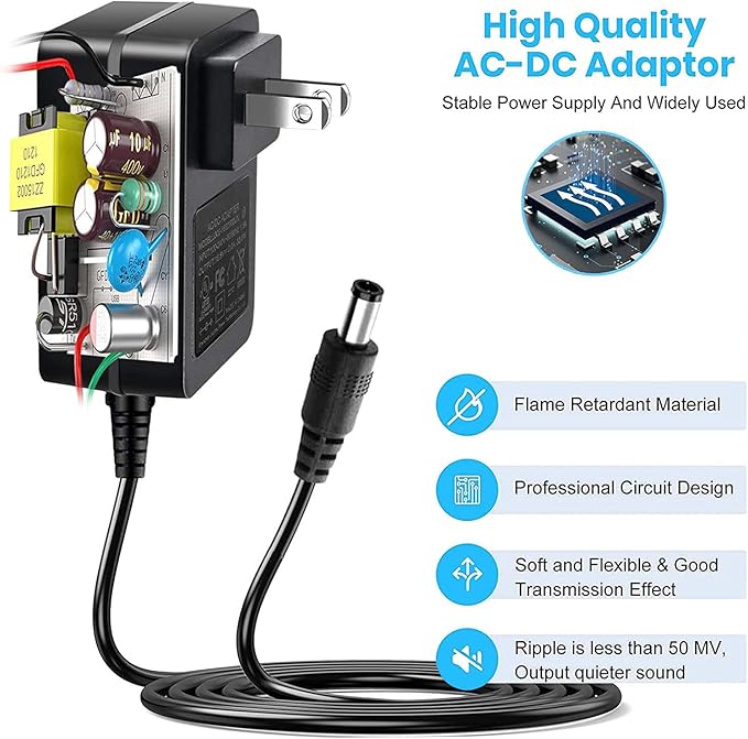 Replacement Cryotex Massage Gun Charger 16.8V Power Adapter Compatible with Cryotex 1113 cryotex1113 Massage Gun Muscle Massager Power Supply Cord(NOT for 24V Cryotex Massage Gun)