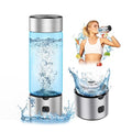 Hydrogen Water Bottle for Skin & Wellness 460ml Rechargeable Hydrogen Generator with SPE/PEM Technology, Anti Aging Hydrogen Rich Water in 3 Mins, Portable for Women, Travel, Home, Beauty