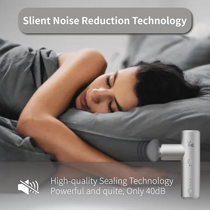 S1 Mini Massage Gun, Percussion Massage Gun Deep Tissue for Body Muscle Relaxation, Handheld Massage Gun for Women, Portable Massage Gun for Gym Office Travel with 4Hour Battery