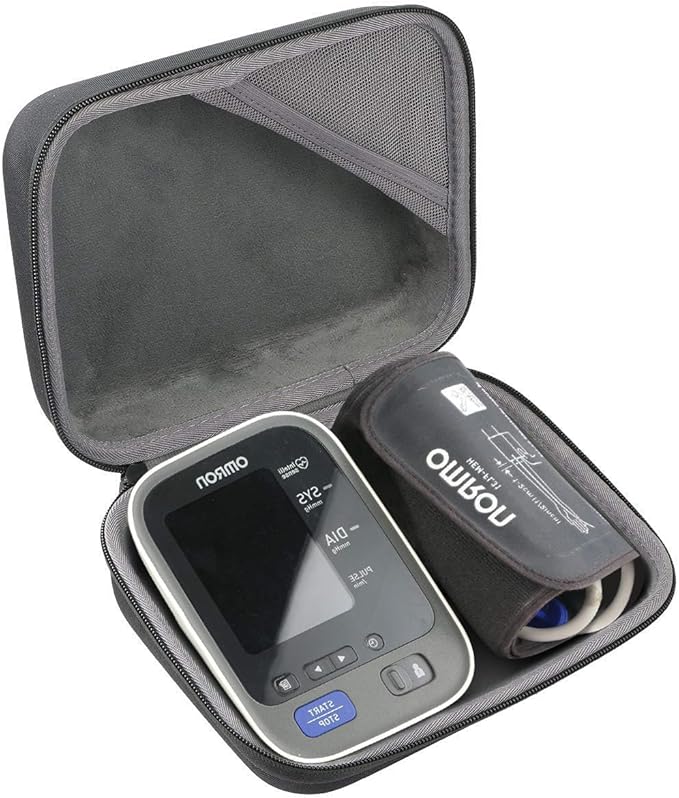co2CREA Hard Case for OMRON 10 Series Upper Arm Blood Pressure Monitor Cuff BP785N / BP786 / BP786N, Portable Travel Case Replacement