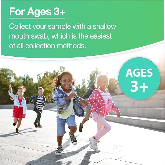 empowerDX MTHFR Gene Test Kit, Methylation Test, Easy At-Home Test Detects Presence of 677 and 1298 MTHFR Gene Variants, Ages 2+, Fast Results Within 6 Days