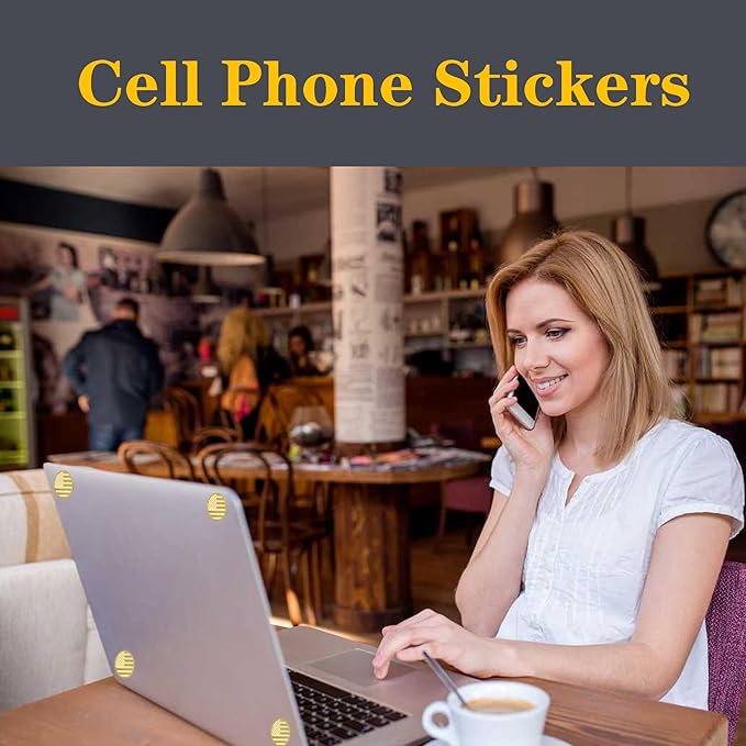 100Pcs Protection Cell Phone Stickers 99% Effective Protector Cell & Smart Phones, Laptops, Tablets, TV, Monitors - All Devices