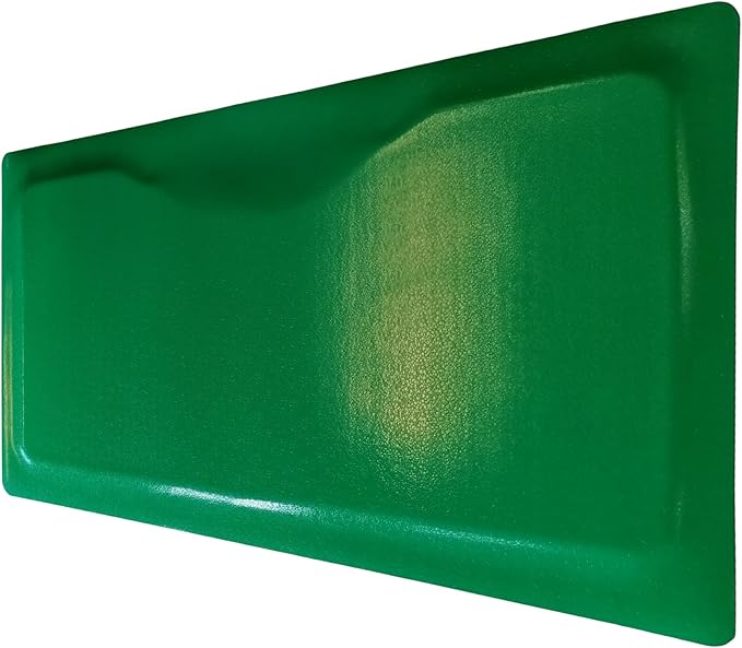 Rhino Mats, Rhino Hide Salon Mat, Non-Slip Standing Cushioned Comfort Anti-Fatigue Mat for Salon, Barbershop, or Spa (Green Rectangle, 3' x 5' x 1/2")