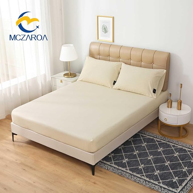 Grounding Sheets King Size, 20% Silver Fiber + 80% Organic Cotton, Conductive Fitted Grounded Bed Sheet with Deep Pocket for Bed & Sleeping (White, 78"x80"x15")