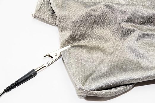 20 Foot Grounding Cable for Earth, EMF Radiation Fabrics, WiFi Radiation Protection. Just Clip it and Plug into Your Outlet Ground