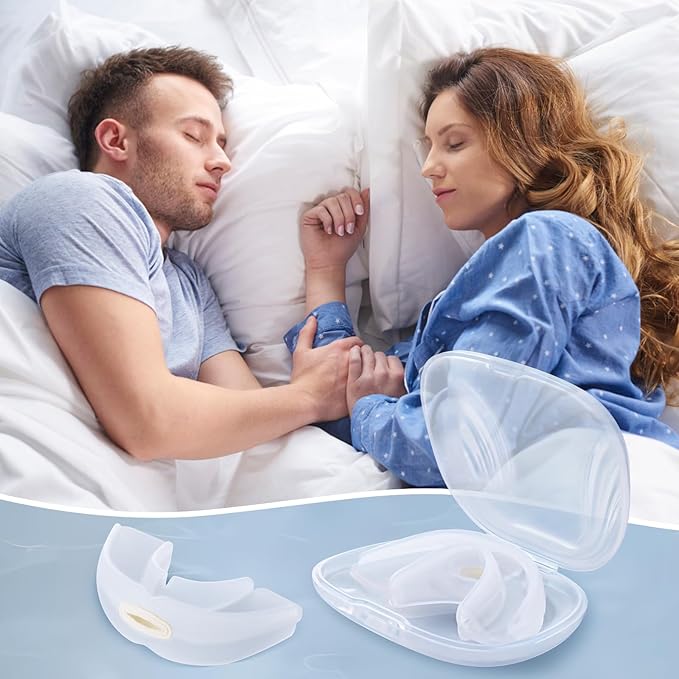 Anti-Snoring Device, Reusable Snore Stopper Anti Snoring Mouthpiece, Snoring Solution Mouthpiece Stop Snoring for Men and Women