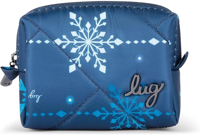 Choo Choo Mini Pill Box, Snowflake Navy XL