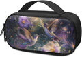 Hummingbird Bright Flowers Diabetic Supplies Storage Bag Portable Glucose Meter Carrying Case Insulin Pen Travel Carrying Case for Glucose Meters Diabetes Testing Kit