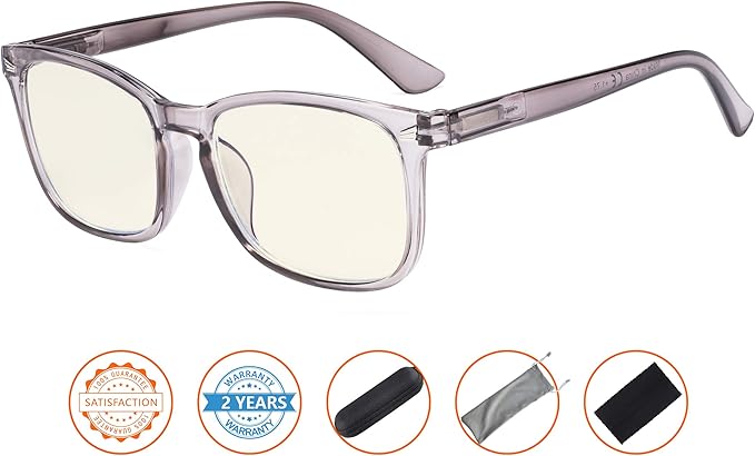 CessBlu Blue Light Glasses for Computer Screen, Anti Glare UV Filter Digital Eyeglasses for Women