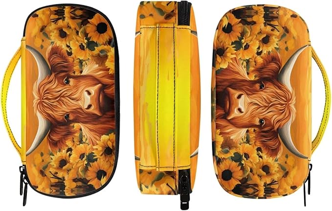 Sunflower Cow Insulin Cooler Travel Bag, Diabetic Medications Organizer Case Great for Daily Use Travel Storage Portable Medication Cooler Bag for Insulin Pens