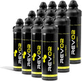 Oxygen Can | 98% Pure Portable Oxygen for Recovery, Immunity & Hiking | 10L Canister with Leak-Proof Mouthpiece & Trigger Lock | Natural Citrus Boost for Breathing, Energy & Wellness - Lemon 12 Pack