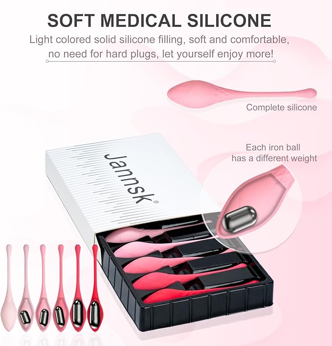 Kegel Exercise System - Recommended by Doctors for Pelvic Floor strengthening and Tightening Exercises, Basic and Advanced Kegel Fitness Products