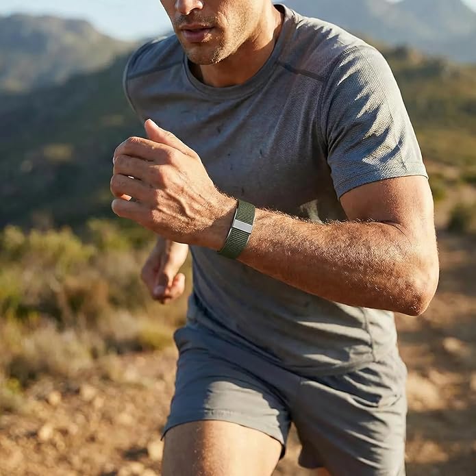 Nylon Loop Compatible with Hume Band Replacement, Breathable Soft Wristband for Hume Health Band