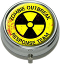Zombie Outbreak Response Team - Radiation Symbol Pill Case Trinket Gift Box