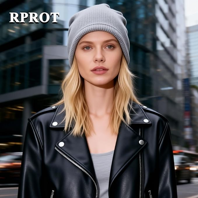 Beanie Protection Hat,Effective 99.99% Anti R.adiation Cap, E.M.F Protection Hat Shielding Cell WiFi 5G RF 19.6-23.6 in