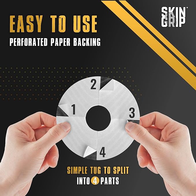 Skin Grip Universal Adhesive Patches for CGM and Insulin Pumps with Cutout (20-Pack), 0.8-Inch Hole, Waterproof & Sweatproof for 10-14 Days, Glucose Monitor Patch, Diabetic Sensor Cover, Multi Color