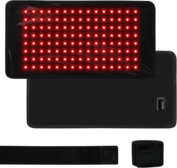 Red Light Therapy Pad for Body, 3-in-1 LED 660nm & 850nm Infrared Light Therapy Pad for Dogs, Shoulder, Back, Knee.with Timer Controller Gift for Women Men