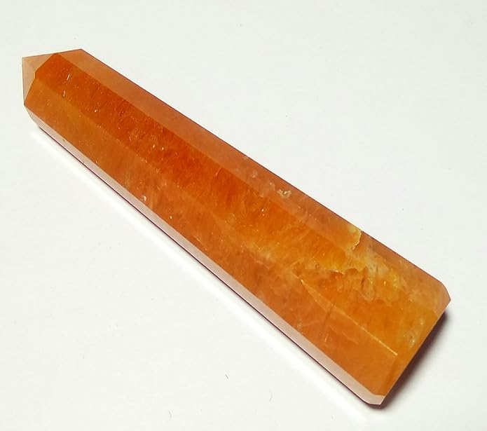 WholesaleGemShop 3 Inch Gemstones Obelisk Tower Jumbo Facet Aura Rock Crystal Natural Polished Earth Wand Spirit