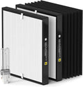FLT5900 Replacement J Filter & LB4000 Bulb 2-Pack for AC5900WCA/AC5900WDLX Air Puri-fiers | True HEPA H13 + Activated Carbon Combo