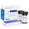 Glucoracy G-425-2 Blood Glucose Test Strips, 100 Counts Test Strips for Diabetes, Only for Glucoracy G-425-2 Meter Kit