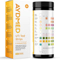 100 x AYDMED 9-in-1 UTI Test Strips | 9 Parameter Urine Test Strips for Leukocytes, Nitrite, Specific Gravity, pH, Protein, Urobilinogen, Bilirubin, Ketone & Ascorbic Acid | FSA & HSA Eligible