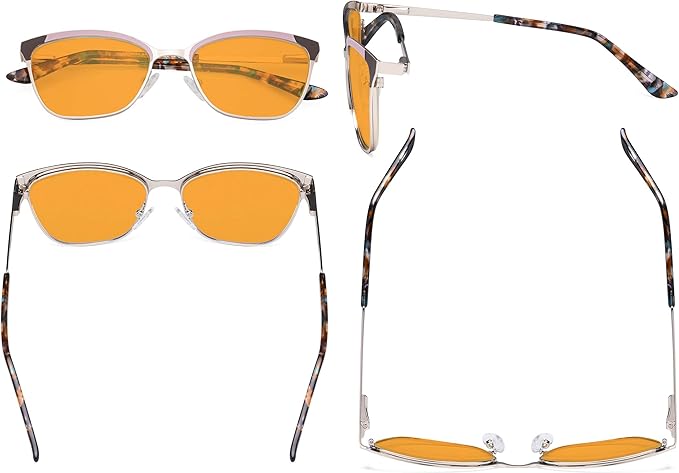 Eyekepper Ladies Butterfly Design Blue Light Glasses - Computer Screen Eyegalsses Women