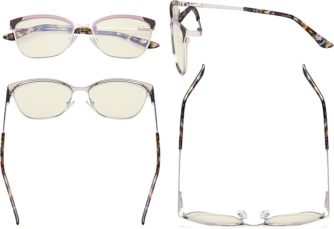 Eyekepper Ladies Butterfly Design Blue Light Glasses - Computer Screen Eyegalsses Women