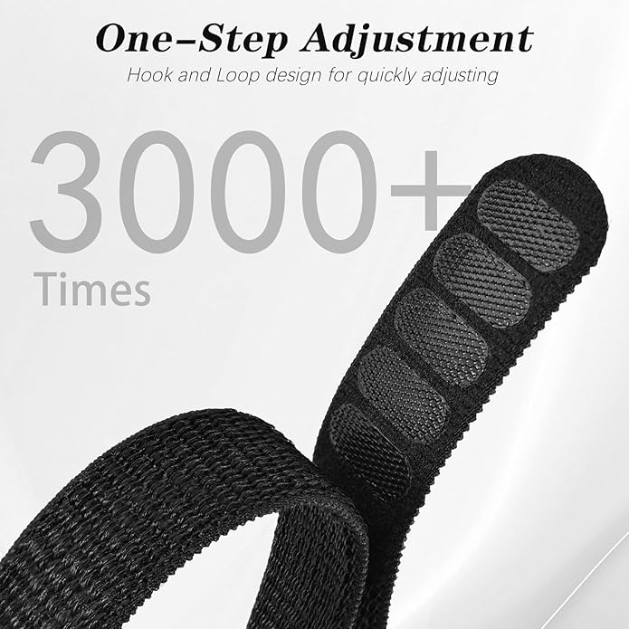 HSWAI Sport Nylon Loop Compatible with Hume Band Replacement, Soft Breathable Lightweight Strap Wristband for Hume Health Band Fitness Tracker Women Men