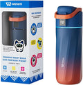 BOOST Smart Water Bottle with Reminder & Tracker, 16oz Kids Water Bottle for School, DIY Refrigerator Magnets, BPA-Free Vacuum Insulated Stainless Steel, Ideal for Mother's Day Gifts
