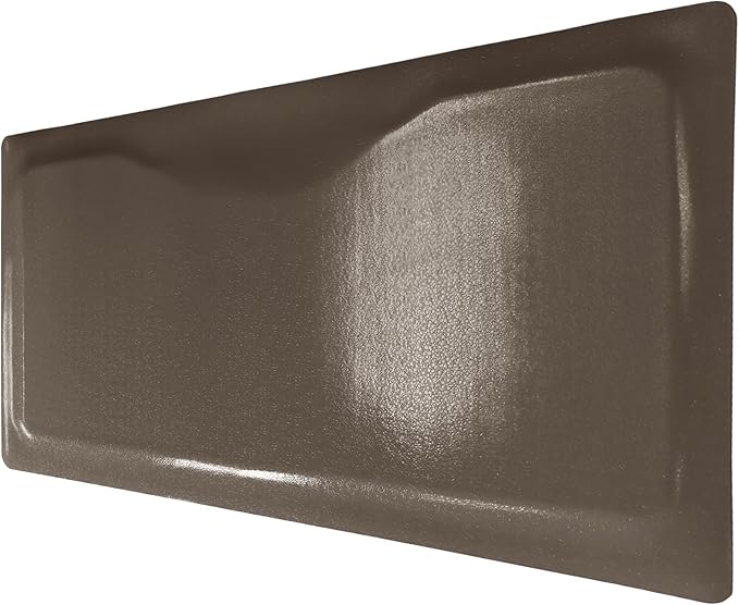 Rhino Mats, Rhino Hide Salon Mat, Non-Slip Standing Cushioned Comfort Anti-Fatigue Mat for Salon, Barbershop, or Spa (Brown, Rectangle 3' x 3.5' x 1/2")