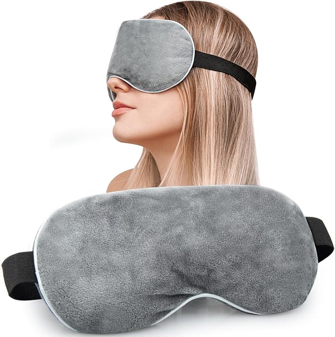 Moist Heat Eye Compress&Microwave Hot Eye Mask for Dry Eyes，Heated Eye Mask Natural and Healthy Therapies