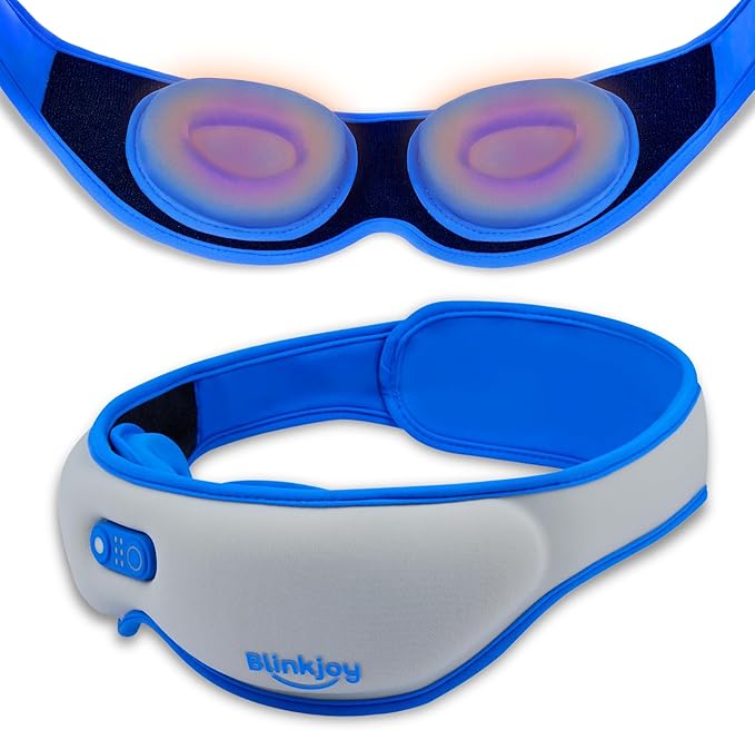 Rechargeable Heated Eye Mask for Dry Eyes – Cordless Warm Compress for MGD, Styes & Eye Strain – Optometrist Recommended for Dry Eye Relief