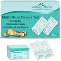 Easy@Home Multi-Drug Screen Test: Quick Testing Buprenorphine (BUP), Cocaine (COC), Morphine (MOR), Methadone (MTD), Oxazepam (BZO), Oxycodone (OXY), 10 Pack Drug Test Kit -#EDOAP-865