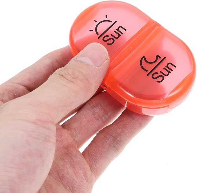 Medication Holder Storage Container Small Portable Pills Pill Organizer Case Individual Medicine Dispenser
