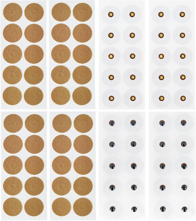 Magnetic Acupressure Patches, Spot Magnet Kit Contains 3000 Gauss 40 Magnets + 600 Gauss 40 Magnets