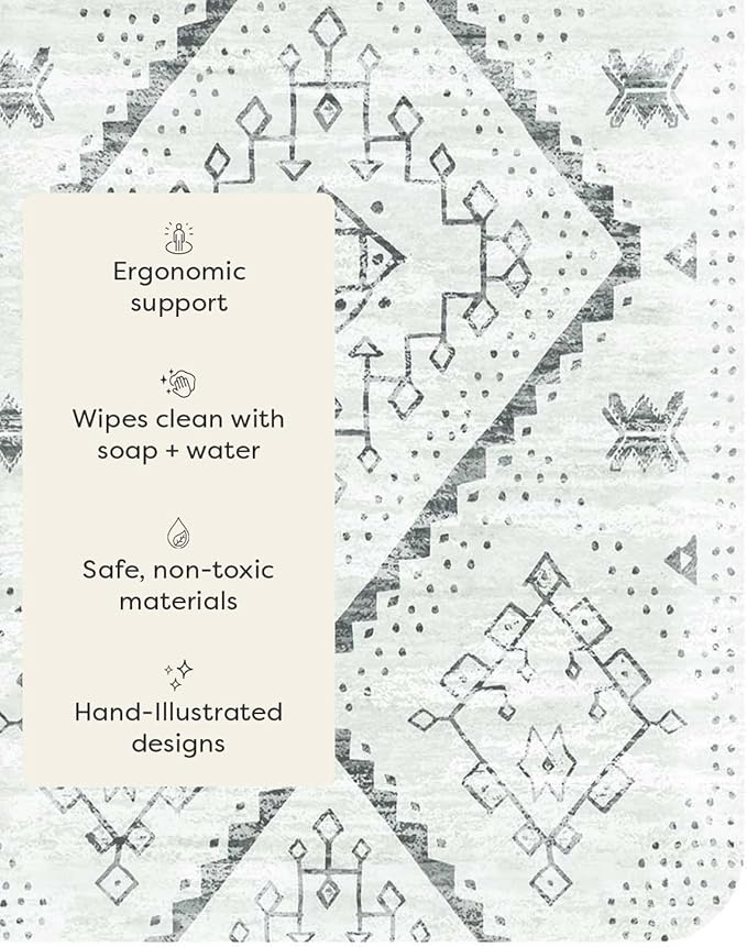 House of Noa Nama Standing Mat – Anti-Fatigue Cushioned Kitchen Mats for Floor | Ergonomic Bounce-Back Foam Kitchen Mats | Anti-Fatigue Mats for Kitchen & Standing | Ula Avalon | 22" x 72"