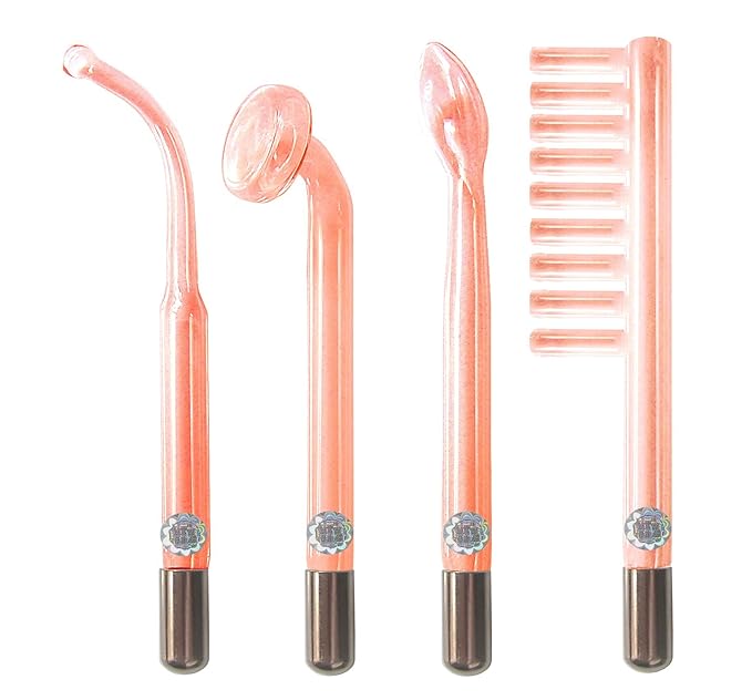 Set of 4 NEON Replacement Electrodes for Home Use HF Facial Machine 11.0mm