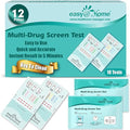 Easy@Home 12 Panel Instant Drug Test Kits Including BUP, OPI 300 - Testing Marijuana (THC), BUP,COC,MOP/OPI300, AMP,BAR,BZO,MDMA,MET/mAMP, MTD, OXY,PCP #EDOAP-6125B - 10 Pack