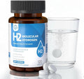 Molecular Hydrogen (H2) Tablets with Magnesium – 12 PPM Hydrogen Water Tablet for Drinking Water, Antioxidant-Rich, Supports Cellular Health, Recovery & Cognitive Function – Unflavored, 120 Tablets