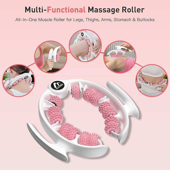 Cellulite Massage Tool, Detachable Roller Handle Cellulite Massage Tool，,massage roller Achieve firm smooth skin,fascia blaster massage roller， lymphatic drainage massager Tools for Sore Arms, Legs