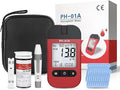Hemoglobin Test Kits with 25 Hemoglobin Test Strips, Hemoglobin Test Meter Kit for Home Use, Home Hemoglobin Tester, Easy to Use and Read.