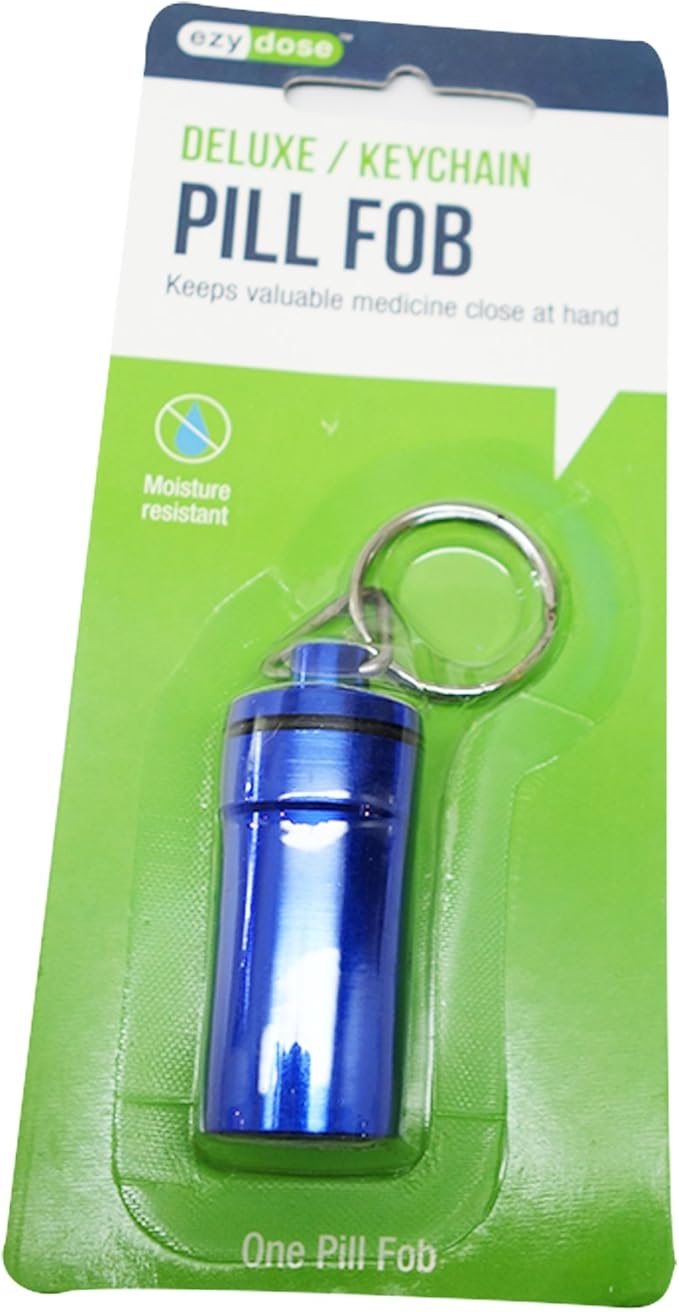 Ezydose Deluxe Keychain Pill Fob