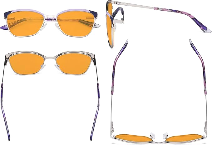 Eyekepper Ladies Butterfly Design Blue Light Glasses - Computer Screen Eyegalsses Women