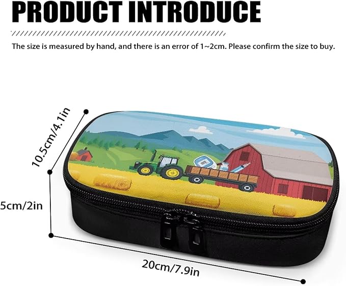 Rnyleeg Funny Truck Diabetic Bags for Supplies for Women Men Insulin Travel Case with Handle Small Size Insulin Bag for Diabetics Glucose Meter Case for Camping Hiking