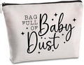 Baby Dust IVF Warrior Makeup Bag - IVF Medication Organizer - TTC & IUI Gifts