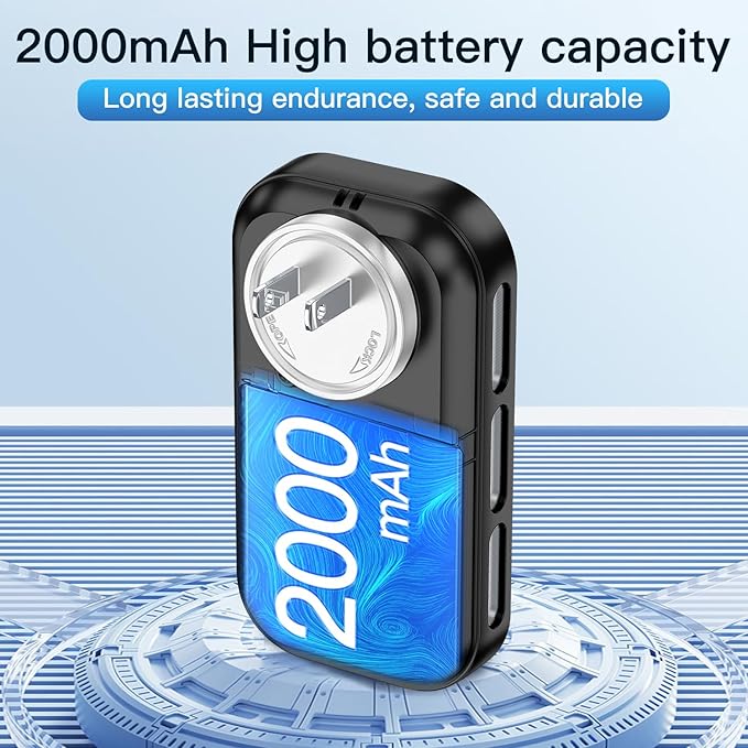 2-Pcs 4IN1 Plug in Smoke & Carbon Monoxide Detector Combination Builti-in 2000 mAh Backup Battery HD Screen [Smoke CO Temp Humidity Sensor] Alarm for Home Travel Hotel Indoor (White)