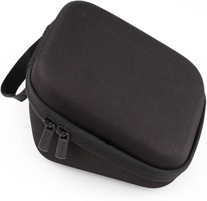 LotFancy Hard Case Travel Bag for Omron BP742N 5 Series Upper Arm Blood Pressure Monitor with Cuff that fits Standard and Large Arm