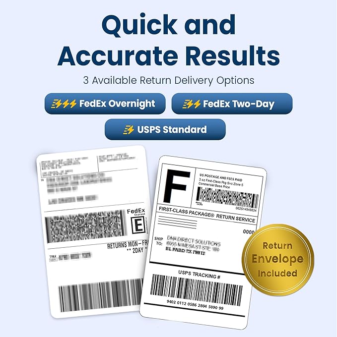 DNA Direct - Reliable at-Home Paternity Test for Child and Father, Fast and Dependable Paternity Test Results in 1-2 Days, All Lab Fees and Express Return Included